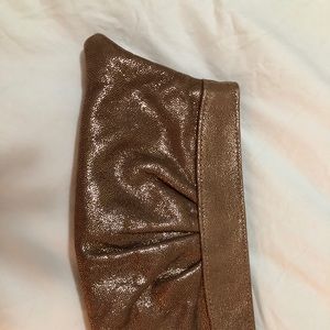 Laura Merkin sparkle pink clutch